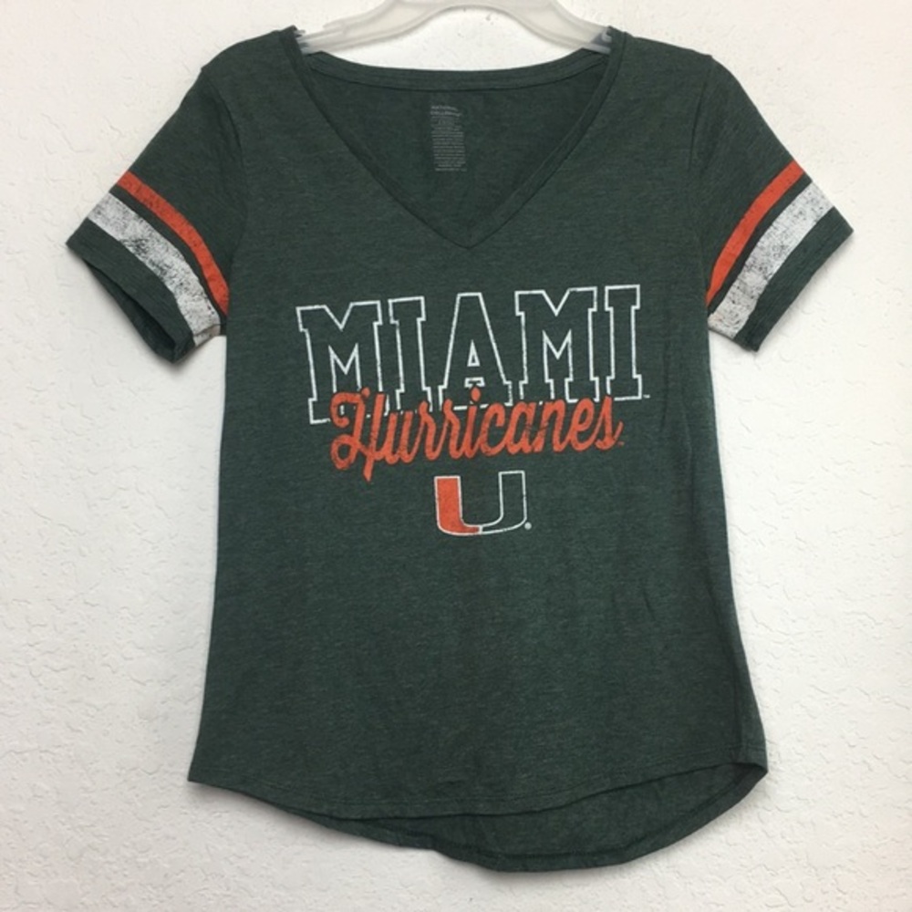 Women Miami Hurricane Top size XS
